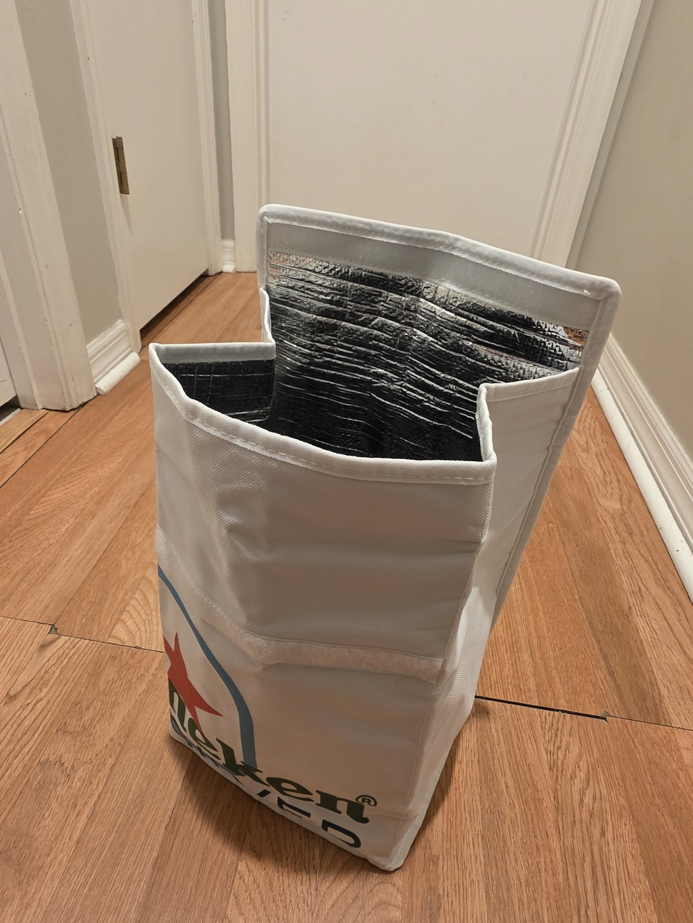 Heineken Silver Insulated Cooler Bag — New